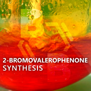 2-Bromovalerophenone synthesis from valerophenone